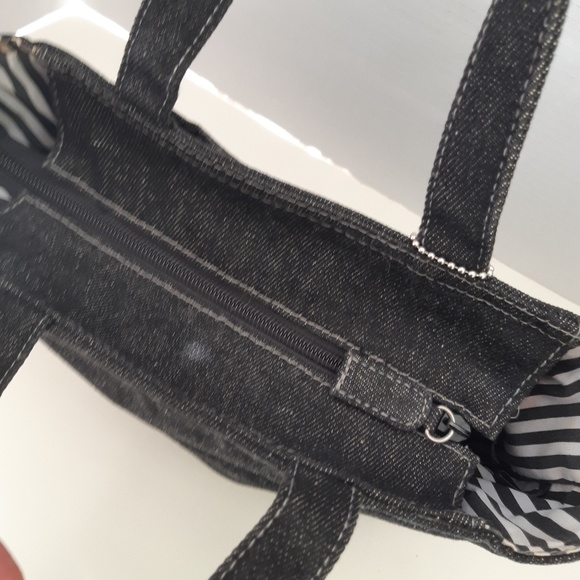 Little Kenneth Cole Black Denim Tote - Picture 3 of 7